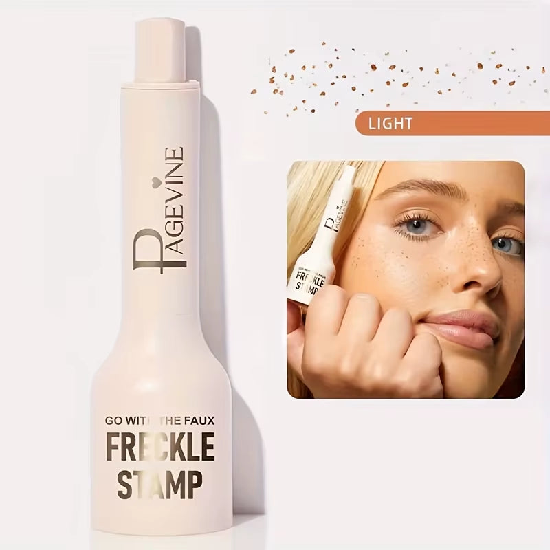 4-in-1 Natural Freckle Stamp Pen - Fast-Drying, Waterproof, Light Coverage Temporary Makeup for Natural-Looking Freckles